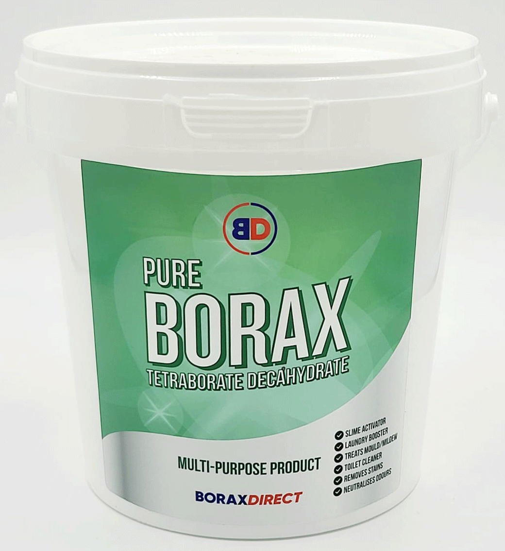 Borax Powder 1 Kg / 1000g Multipurpose Household Cleaner Slime Activator 99.99% Pure