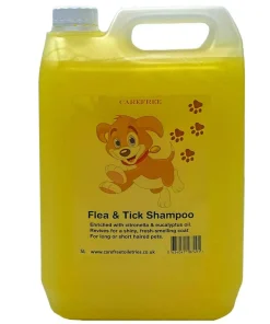 Flea and Tick Pet Shampoo - 5 Litre with FREE PUMP